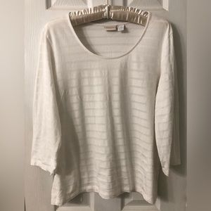 Three quarter sleeve tee
